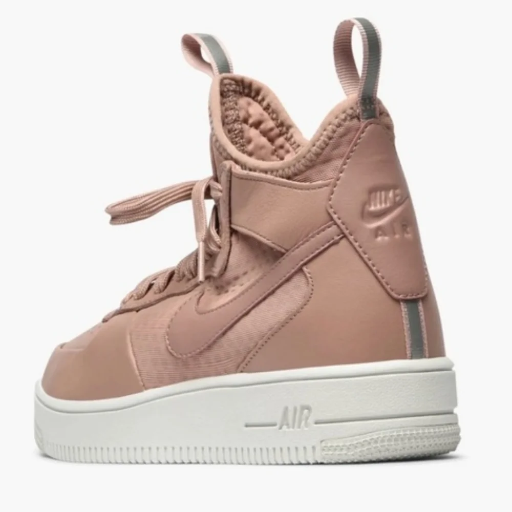 Nike Women's Air Force 1 Ultraforce Mid Lace-Up Sneakers Pink Size 10